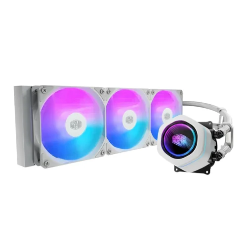 Cooler Master MasterLiquid Core Nex 360 White ARGB 360mm AIO Liquid CPU Cooler - MLX-D36M-A18PA-RW