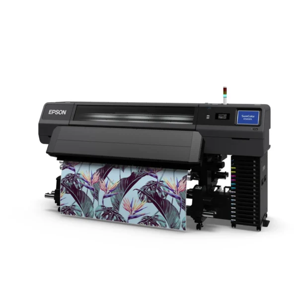 6-03_L_Left_w+media+LED Epson SureColor SC-R5030L 64-Inch Resin Ink Signage Printer - C11CH29402