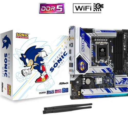 ASRock B760M PG SONIC WiFi - Micro ATX, LGA1700, DDR5, PCIe 5.0, Wi-Fi 6E - ASROCK B760M PG SONIC WIFI