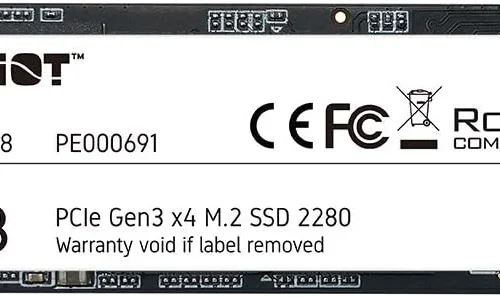 Patriot Viper P300 512GB M.2 2280 PCIe Gen3 x4 NVMe Solid State Drive - P300P512GM28