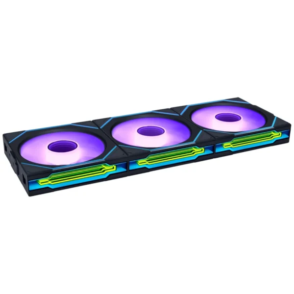 Lian Li UNI FAN SL-INF Wireless 120mm Black 3-Pack ARGB Fluid Dynamic Bearing - G99.12SLIN1W3B.00
