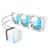 GIGABYTE EAGLE iCE 360 White 360mm ARGB AIO Liquid CPU Cooler 3200 RPM Pump 3x 120mm PWM Fans - GP-GIGABYTE-EAGLE-360I
