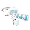 GIGABYTE EAGLE iCE 360 White 360mm ARGB AIO Liquid CPU Cooler 3200 RPM Pump 3x 120mm PWM Fans - GP-GIGABYTE-EAGLE-360I