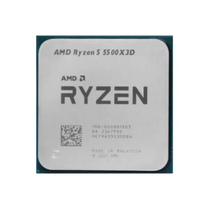 AMD Ryzen 5 5500X3D 6-Core 12-Thread Tray Desktop Processor 4GHz Boost 96MB L3 3D V-Cache AM4 - 100-000001504