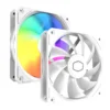 Cooler Master MasterLiquid 240 Core II White Edition ARGB 240mm AIO Liquid CPU Cooler - MLW-D24M-A18PA-RW