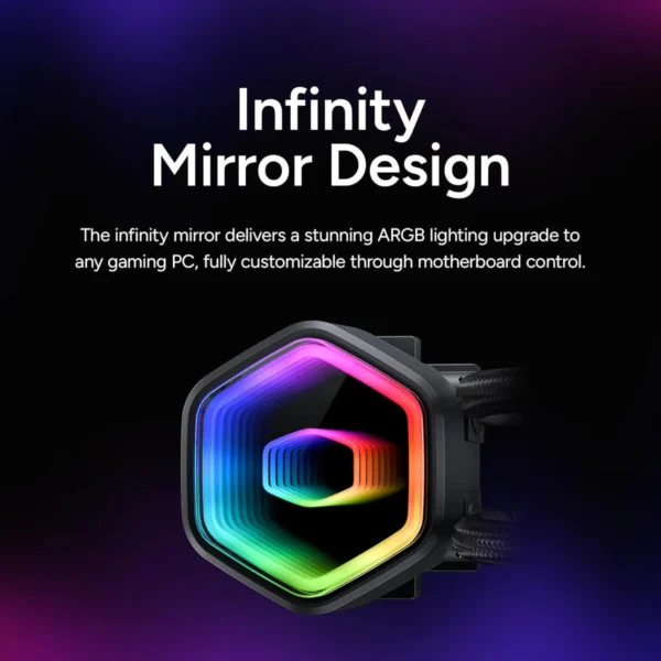 Cooler Master MasterLiquid 360 Core II Black ARGB 360mm AIO Liquid CPU Cooler - MLW-D36M-A18PA-R1