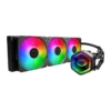 Cooler Master MasterLiquid 360 Core II Black ARGB 360mm AIO Liquid CPU Cooler - MLW-D36M-A18PA-R1