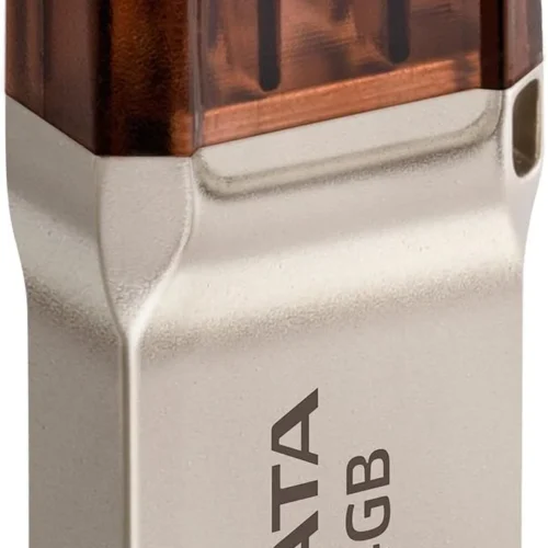 ADATA UC360 64GB USB 3.1 and Micro USB OTG Flash Drive Rose Gold - AUC360-64G-RGD