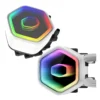 Cooler Master MasterLiquid 360 Core II White ARGB 360mm AIO Liquid CPU Cooler - MLW-D36M-A18PA-RW