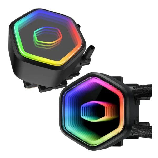 Cooler Master MasterLiquid 360 Core II Black ARGB 360mm AIO Liquid CPU Cooler - MLW-D36M-A18PA-R1