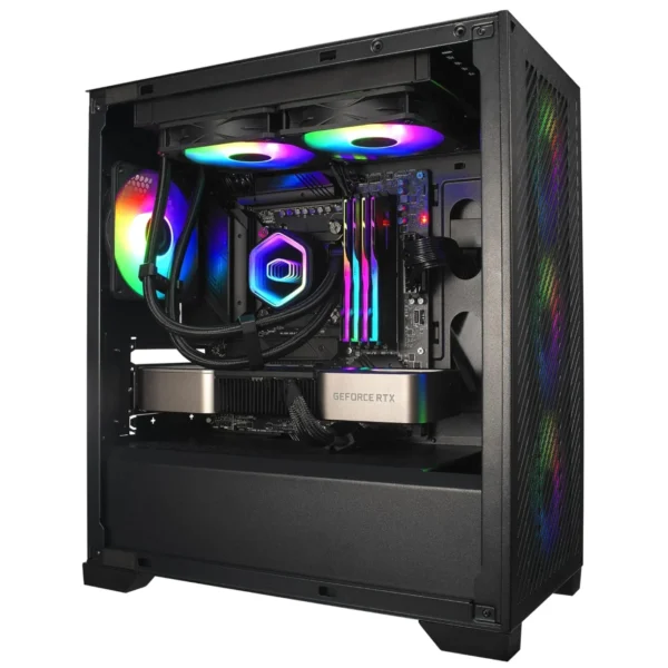 Cooler Master MasterLiquid 240 Core II Black ARGB 240mm AIO Liquid CPU Cooler - MLW-D24M-A18PA-R1