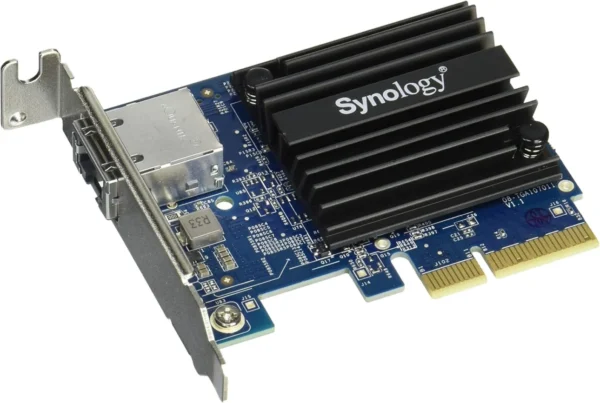 Synology E10G18-T1 Single Port 10GbE 10GBASE-T NBASE-T PCIe Ethernet Adapter - E10G18-T1