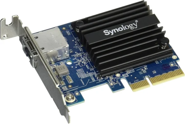 Synology E10G18-T1 Single Port 10GbE 10GBASE-T NBASE-T PCIe Ethernet Adapter - E10G18-T1