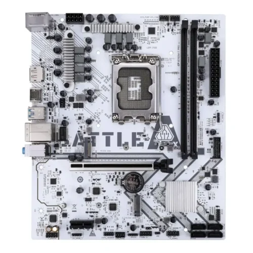 Colorful BATTLE-AX B760M-T PRO D4 V20 WHITE Intel B760 LGA 1700 mATX Motherboard - COLORFUL BATTLE-AX B760M-T PRO/D4 V20 WHITE