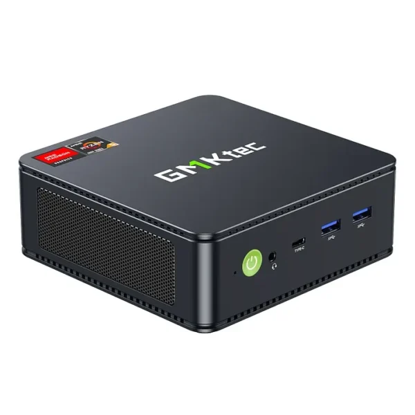 GMKtec NucBox M5 Ultra Mini PC AMD Ryzen 7 7730U 16GB RAM 512GB SSD Dual 2.5G LAN - GMKtec Nucbox M5 Ultra