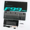 AULA F99 PRO 100% Tri-Mode Wireless Gasket RGB Mechanical Keyboard 108-Key 8000mAh | 3 Colors