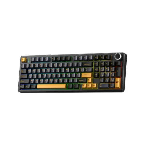 AULA F99 PRO 100% Tri-Mode Wireless Gasket RGB Mechanical Keyboard 108-Key 8000mAh | 3 Colors