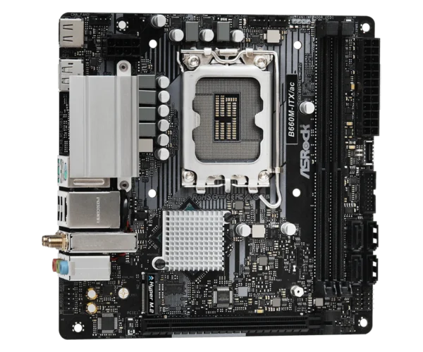 ASRock B660M-ITX/ac Intel B660 LGA1700 DDR4 Mini-ITX Motherboard - ASROCK B660M-ITX/AC