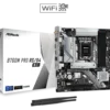 ASRock B760M Pro RS/D4 WiFi - Micro ATX, LGA1700, DDR4, PCIe 4.0, 2.5G LAN, Wi-Fi 6E - ASROCK B760M PRO RS/D4 WIFI