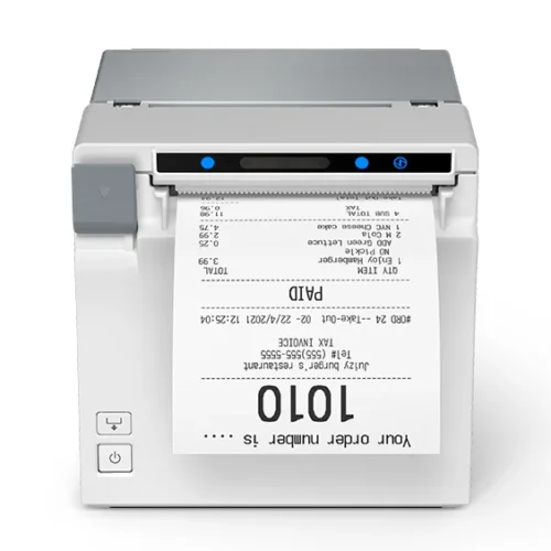 Epson EU-m30 Kiosk Thermal Receipt Printer 203 dpi 250mm/s USB Serial Ultra White - C31CK01001