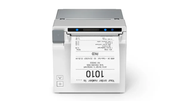 EU-m30-(White-Front)1 Epson EU-m30 Kiosk Thermal Receipt Printer 203 dpi 250mm/s USB Serial Ultra White - C31CK01001