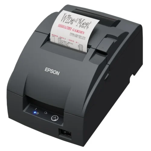 Epson TM-U220IIB-432 Impact Dot Matrix Receipt Printer Ethernet Auto Cutter Dark Grey - C31CL27432