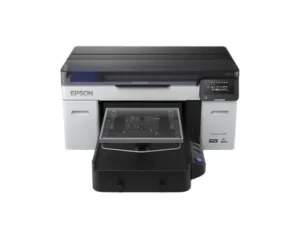 Front view (1) Epson SureColor SC-F2230 Direct-to-Garment DTG Printer - C11CK80402