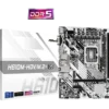 ASRock H610M-HDV/M.2+ D5 Intel H610 LGA1700 DDR5 Micro ATX Motherboard White - ASROCK H610M-HDV/M.2+ D5 (White)