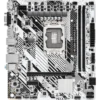 ASRock H610M-HDV/M.2+ D5 Intel H610 LGA1700 DDR5 Micro ATX Motherboard White - ASROCK H610M-HDV/M.2+ D5 (White)