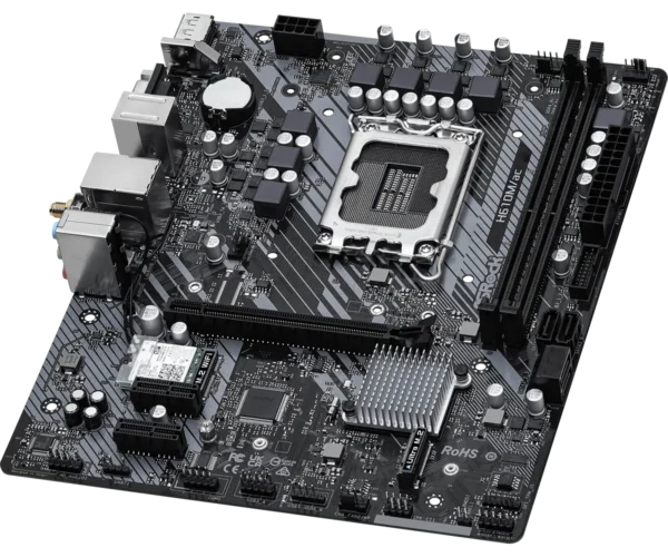 ASRock H610M/ac Intel H610 LGA1700 DDR4 Micro ATX Motherboard - ASROCK H610M/AC