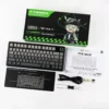 AULA F75 MAX 75% Tri-Mode Wireless Gasket Mechanical Keyboard TFT Screen Metal Knob Reaper Linear 4000mAh - Gradient Gray