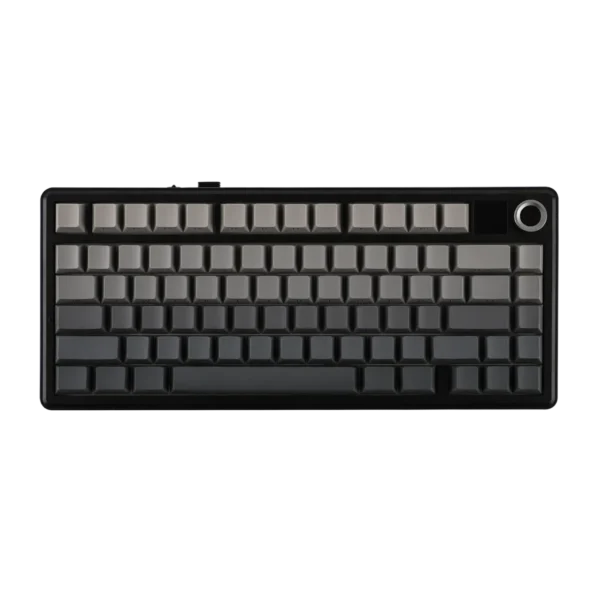 AULA F75 MAX 75% Tri-Mode Wireless Gasket Mechanical Keyboard TFT Screen Metal Knob Reaper Linear 4000mAh - Gradient Gray