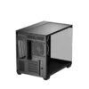 Deepcool CG330 3F Panoramic Dual-Chamber Micro-ATX PC Case Black - R-CG330-BKNGM3-G