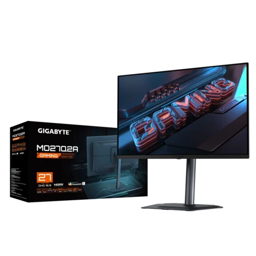 GIGABYTE MO27Q2A 27" QHD (2560x1440) QD-OLED 280Hz 0.03ms Gaming Monitor - GP-MO27Q2A-AP