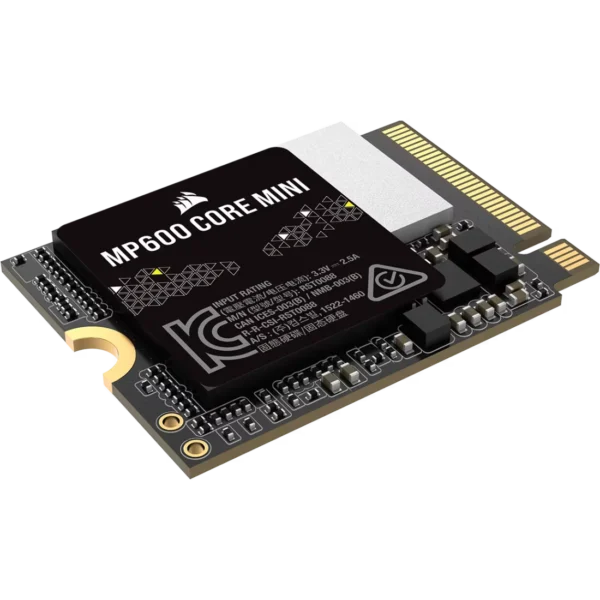 MP600_CORE_MINI_15 CORSAIR MP600 CORE MINI 1TB PCIe 4.0 Gen4 x4 NVMe M.2 2230 SSD - CS-CSSD-F1000GBMP600CMN