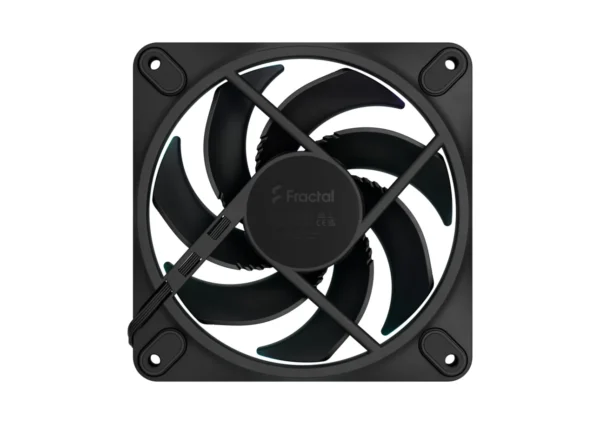 Fractal Design Momentum 12 RGB Black 120mm PWM ARGB Case Fan - FD-F-MR1-1201