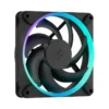 Fractal Design Momentum 12 RGB Black 120mm PWM ARGB Case Fan - FD-F-MR1-1201