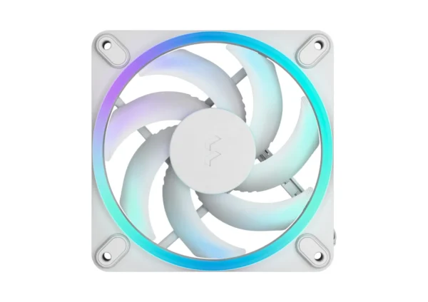 Fractal Design Momentum 12 RGB White 120mm PWM ARGB Case Fan - FD-F-MR1-1202