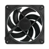 Fractal Design Momentum 14 RGB Black 140mm PWM ARGB Case Fan - FD-F-MR1-1401