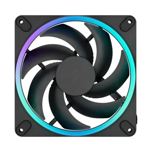 Fractal Design Momentum 14 RGB Black 140mm PWM ARGB Case Fan - FD-F-MR1-1401