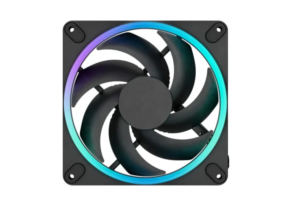 Fractal Design Momentum 14 RGB Black 140mm PWM ARGB Case Fan - FD-F-MR1-1401