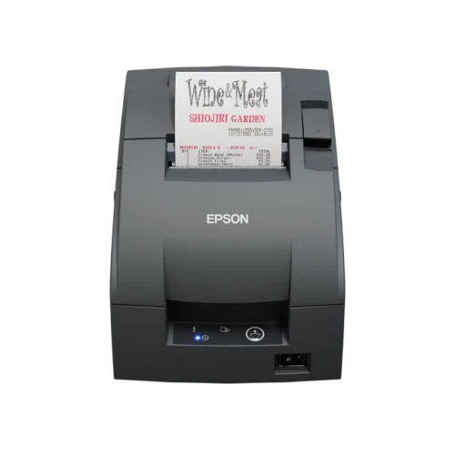 Epson TM-U220IID-312 Impact Dot Matrix Receipt Printer Two Color Manual Cutter - C31CL28312