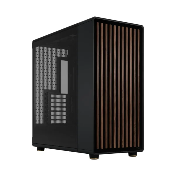 North-XL-RC_Studio_Black_TGD_Left-Front-scaled Fractal Design North XL RC Charcoal Black Dark Tempered Glass Mid Tower Case - FD-C-NOR1X-05