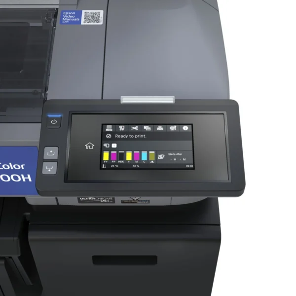 Epson SureColor SC-F6430H 44-Inch 6-Colour Digital Dye Sublimation Textile Printer - C11CK79402