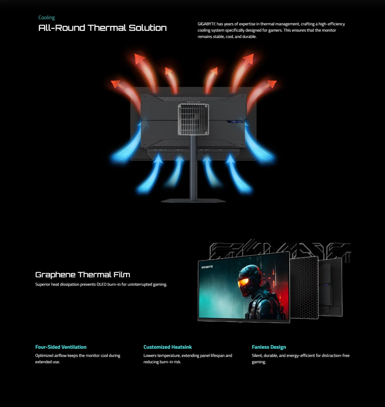 GIGABYTE MO27Q2A 27" QHD (2560x1440) QD-OLED 280Hz 0.03ms Gaming Monitor - GP-MO27Q2A-AP