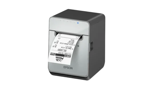 TM-L100-B-(6) Epson TM-L100 Liner-Free Thermal Label Printer 170mm/s USB Ethernet Serial - C31CJ52101