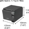 TM-T70II-specs Epson TM-T70II Thermal POS Receipt Printer 203 dpi 250mm s USB Serial Ethernet - C31CD38661