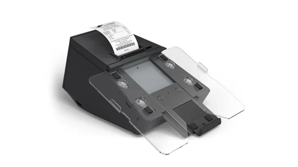 Epson TM-m30II-SL Thermal POS Receipt Printer Bluetooth USB Ethernet Tablet Mount Black - C31CH63532