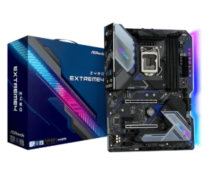 ASRock Z490 Extreme4 Intel LGA1200 ATX Motherboard 11 Phase Dr.MOS 2.5G LAN PCIe 4.0 Ready - ASROCK Z490 EXTREME 4