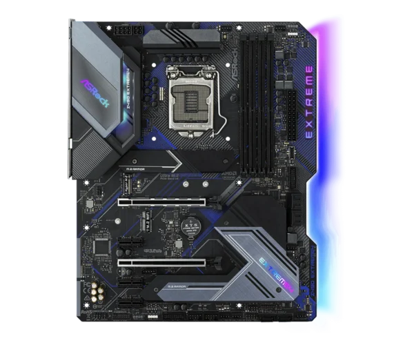 Z490 Extreme4(L2) ASRock Z490 Extreme4 Intel LGA1200 ATX Motherboard 11 Phase Dr.MOS 2.5G LAN PCIe 4.0 Ready - ASROCK Z490 EXTREME 4